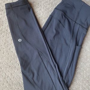 Black lululemon leggings. Maybe worn 5-10x. I just do not reach for them anymore